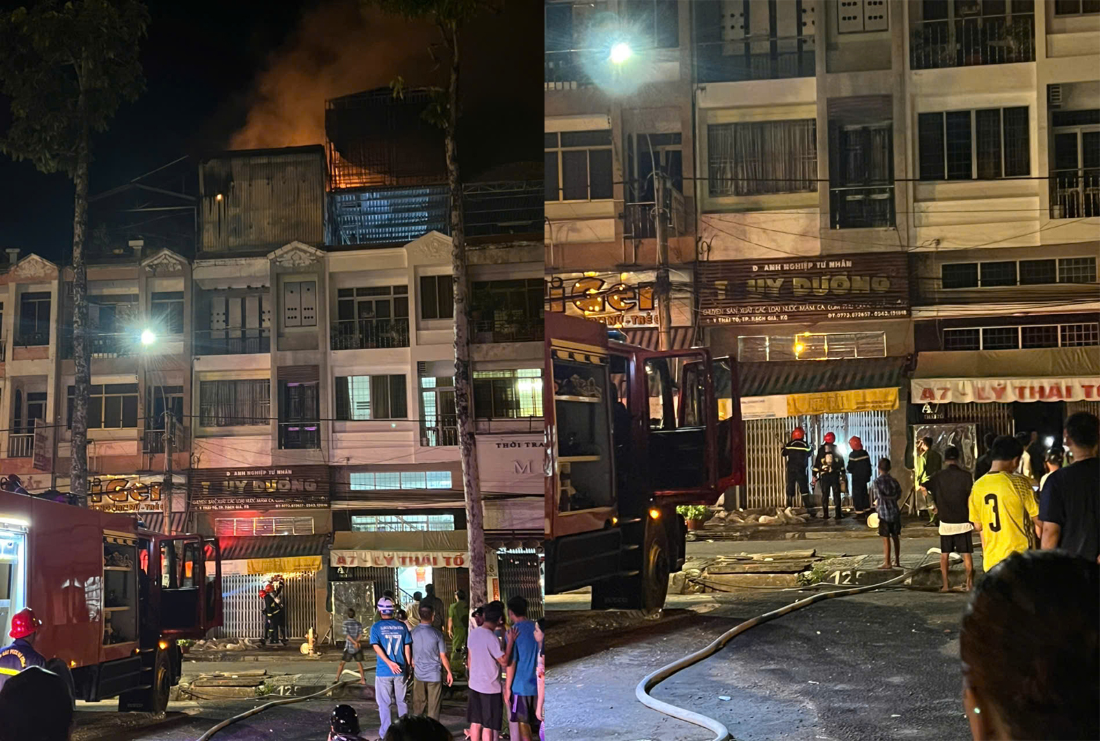 An Giang: Cháy nhà yến giữa đêm