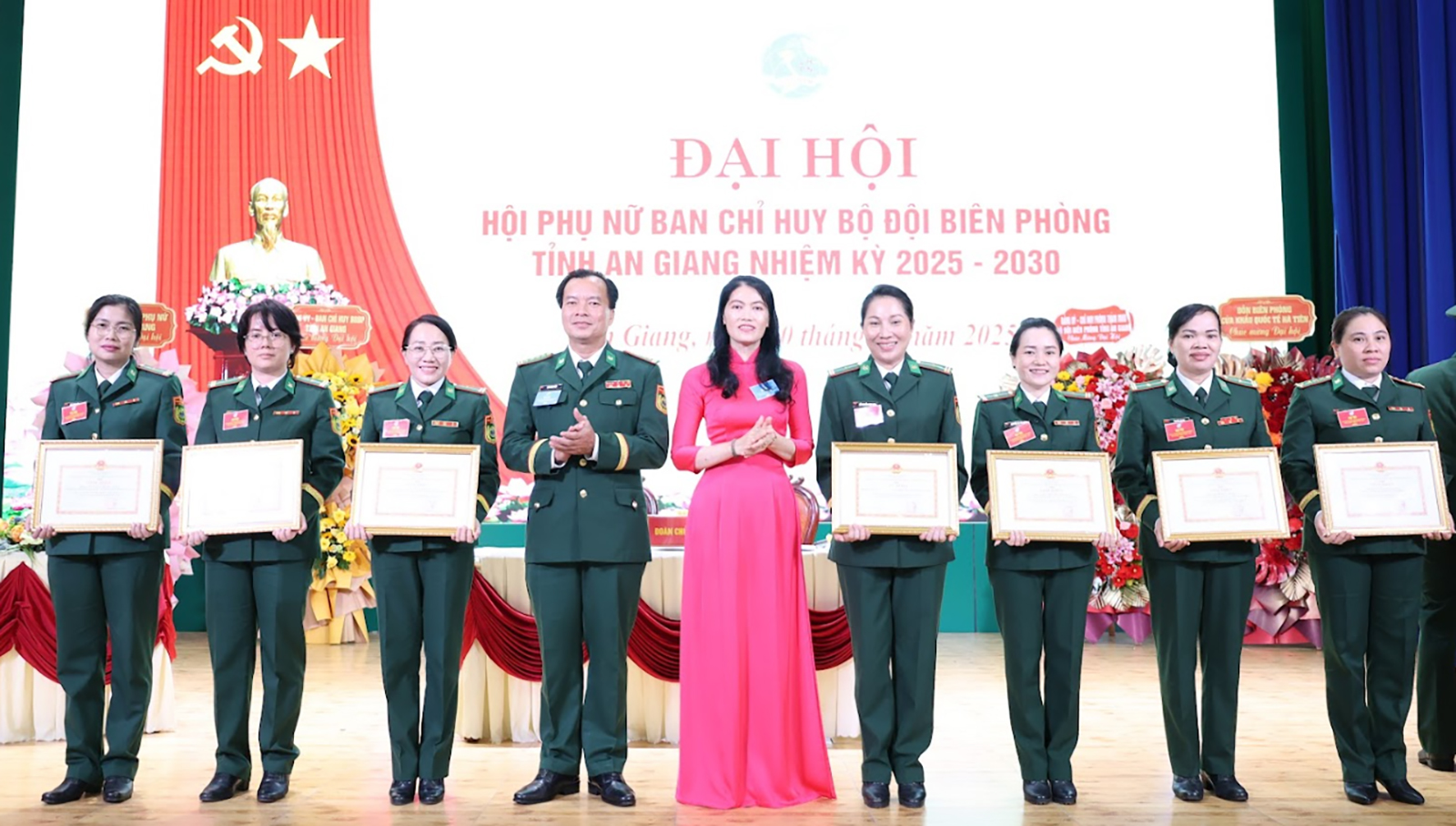 Đại hội Hội Phụ nữ Ban Chỉ huy Bộ đội Biên phòng tỉnh An Giang nhiệm kỳ 2025 - 2030