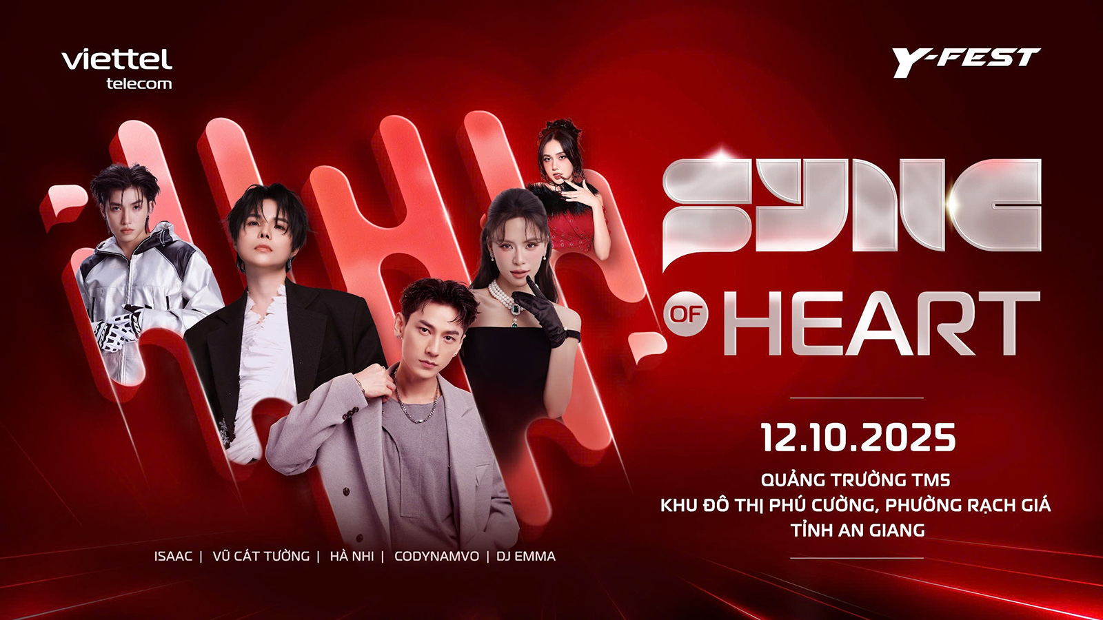 Viettel Y-Fest 2025 lần đầu tiên đến với An Giang: Khán giả miền Tây sẵn sàng “hòa nhịp thấu cảm”