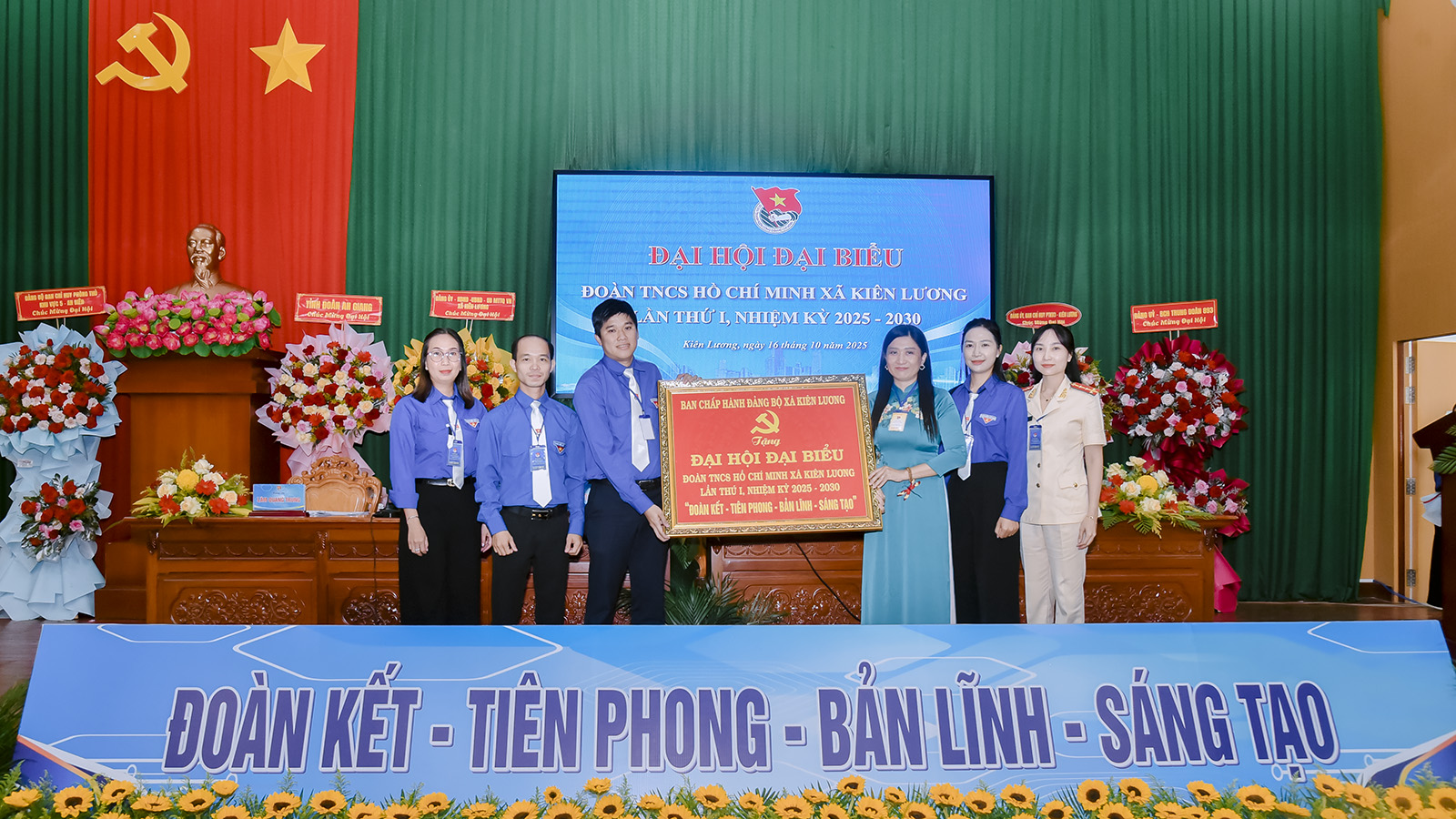 Đại hội đại biểu Đoàn Thanh niên Cộng sản Hồ Chí Minh xã Kiên Lương lần thứ I