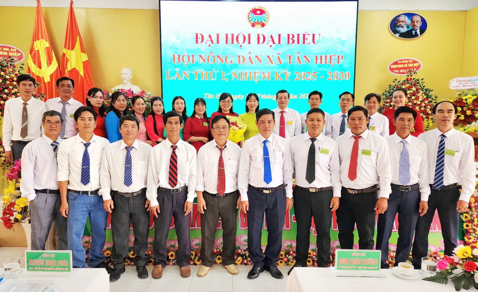 Các xã tổ chức Đại hội đại biểu Hội Nông dân nhiệm kỳ 2025 - 2030