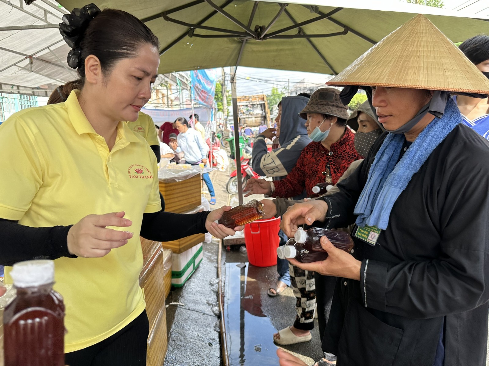 Đặc sắc ẩm thực chay ở Lễ hội Nguyễn Trung Trực - Hương vị từ tấm lòng nhân ái
