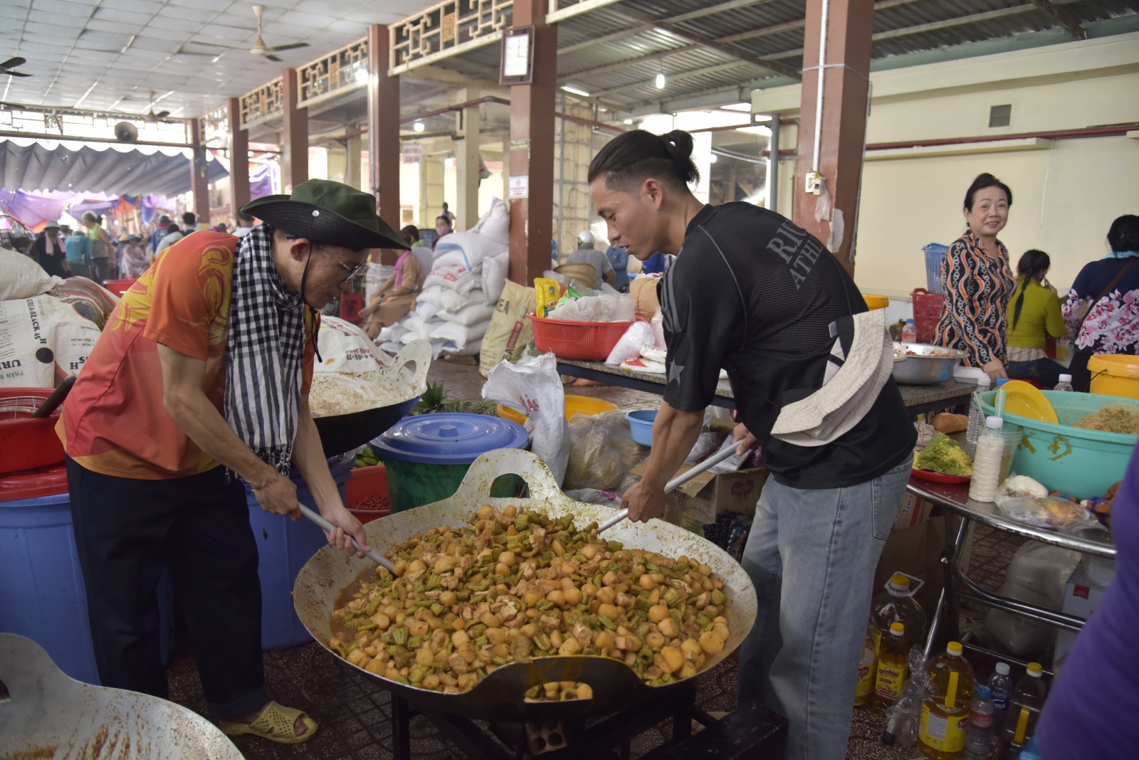 Đặc sắc ẩm thực chay ở Lễ hội Nguyễn Trung Trực - Hương vị từ tấm lòng nhân ái