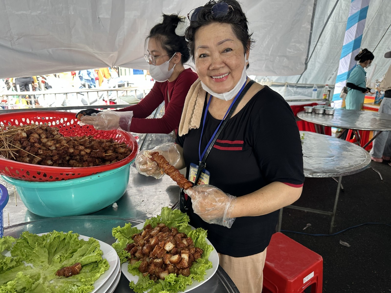 Đặc sắc ẩm thực chay ở Lễ hội Nguyễn Trung Trực - Hương vị từ tấm lòng nhân ái