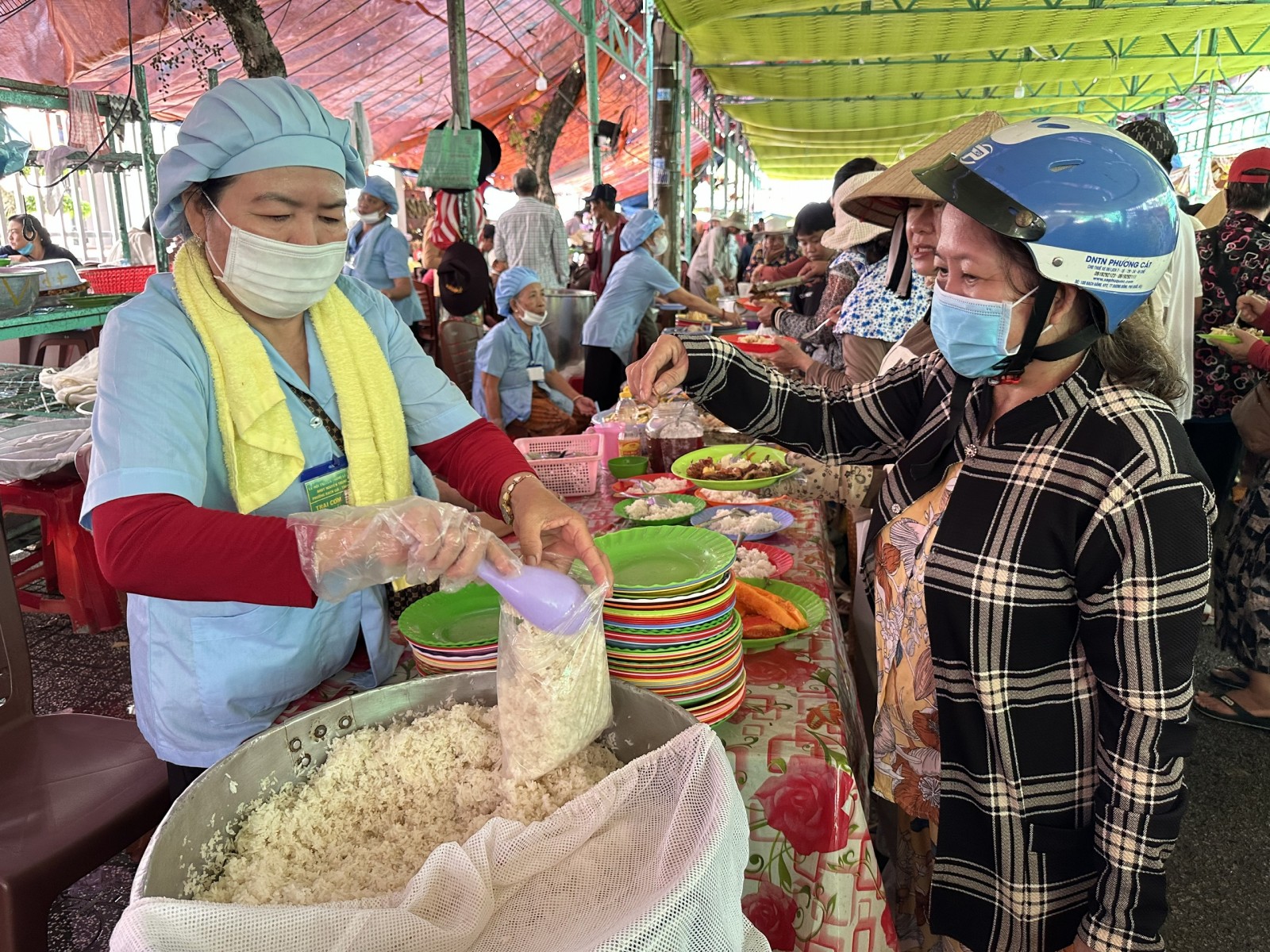 Đặc sắc ẩm thực chay ở Lễ hội Nguyễn Trung Trực - Hương vị từ tấm lòng nhân ái