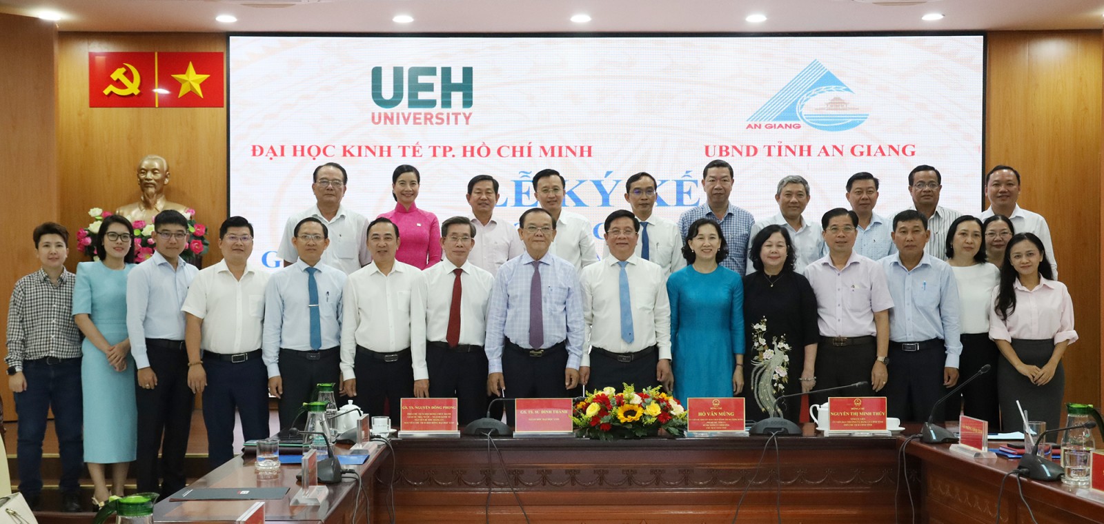 An Giang và Đại học Kinh tế TP. Hồ Chí Minh ký kết hợp tác giai đoạn 2025 - 2030