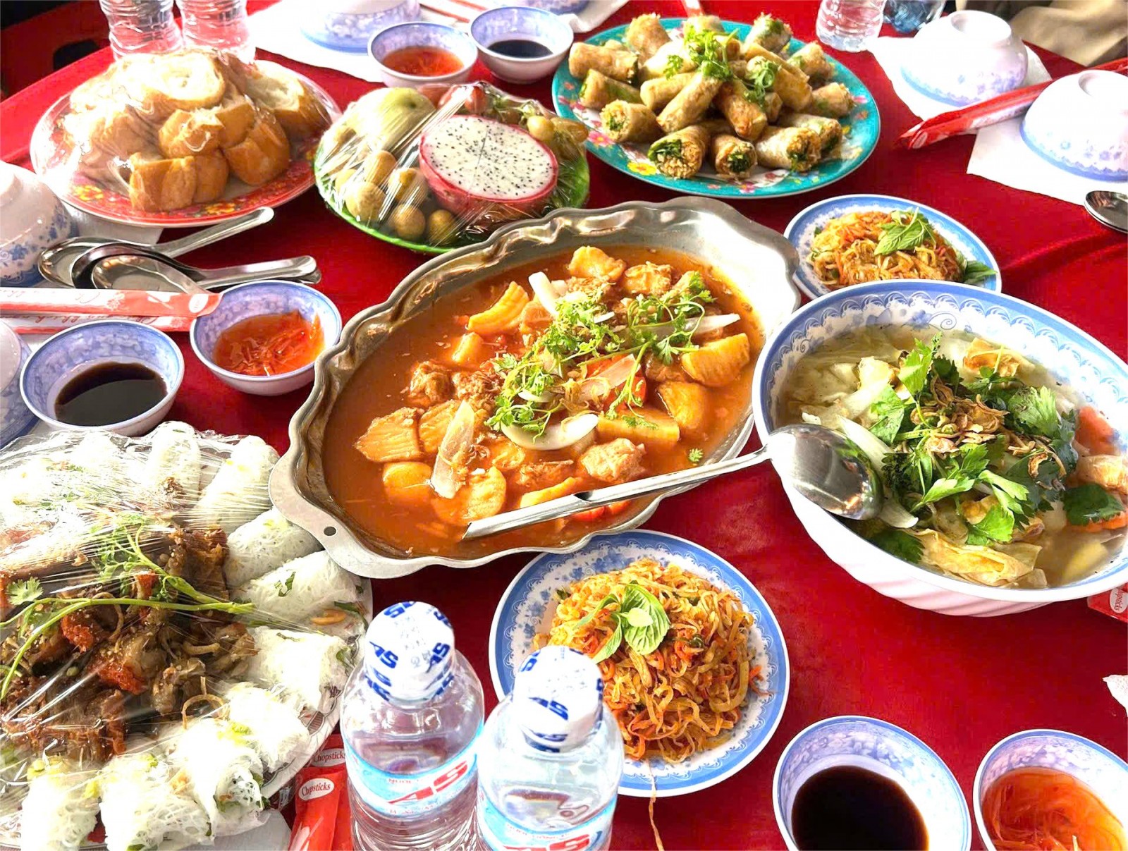 Đặc sắc ẩm thực chay ở Lễ hội Nguyễn Trung Trực - Hương vị từ tấm lòng nhân ái