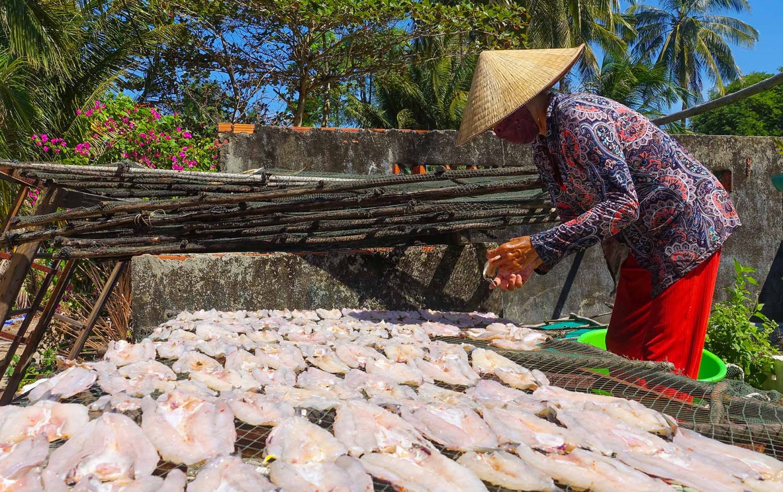 Nghề làm khô ở xứ biển An Giang