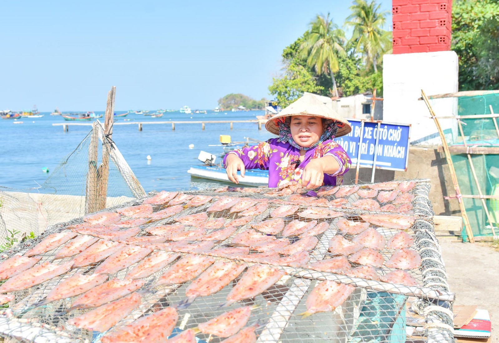 Nghề làm khô ở xứ biển An Giang