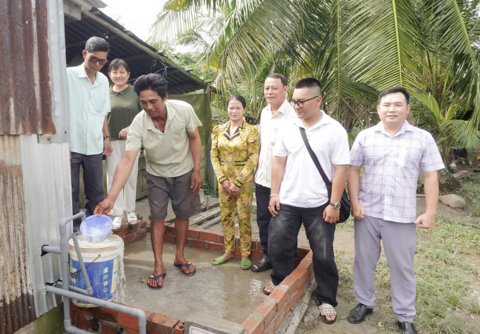 Hội Nông dân tỉnh An Giang khởi công xây dựng cầu nông thôn và bàn giao giếng nước