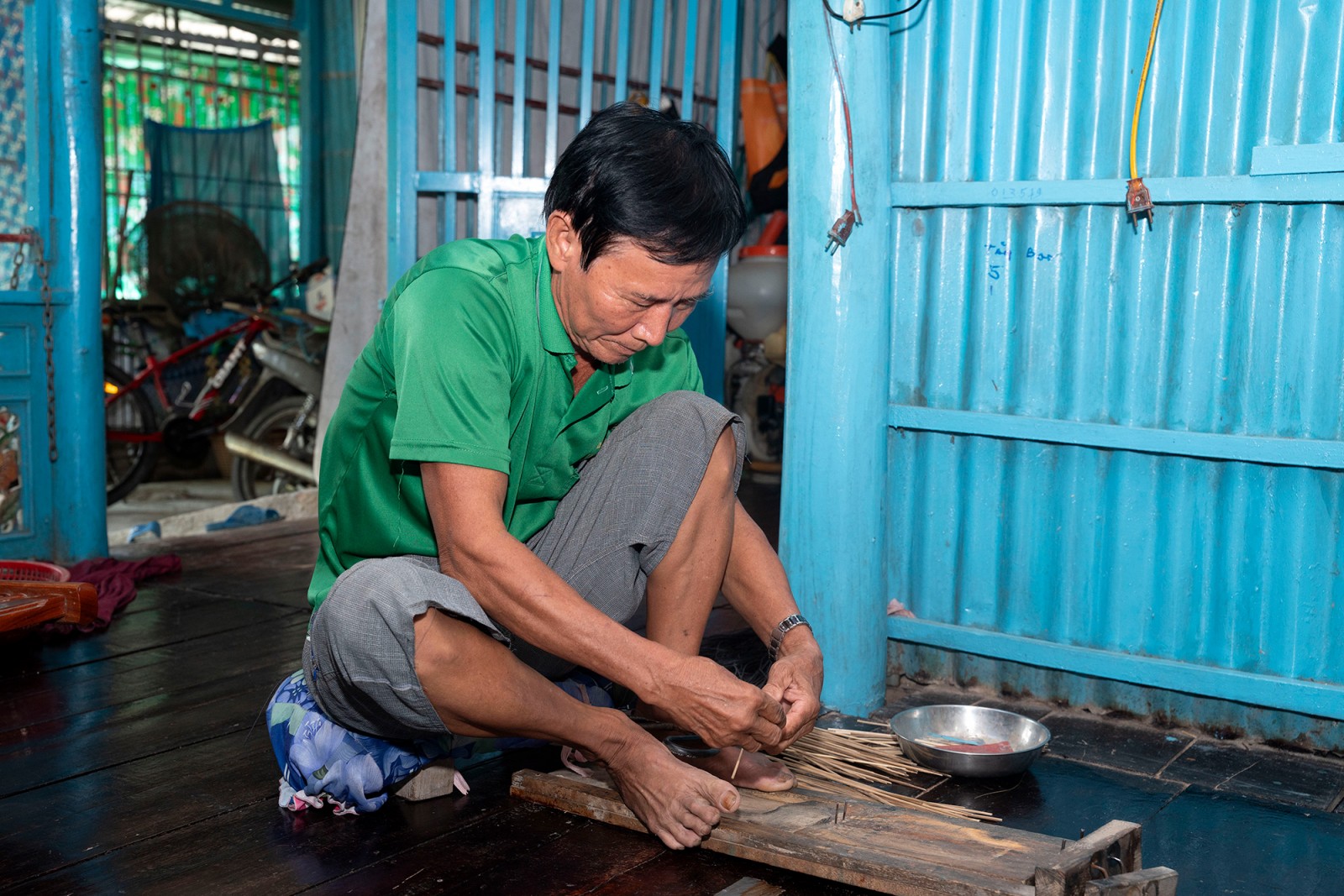 Làng nghề lọp lươn Cần Đăng