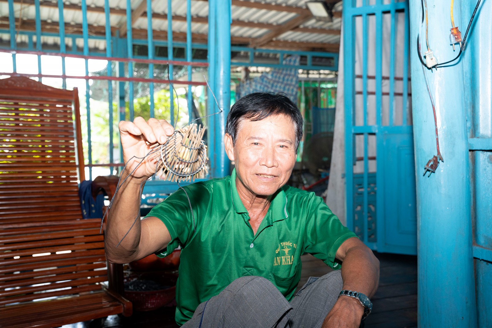 Làng nghề lọp lươn Cần Đăng
