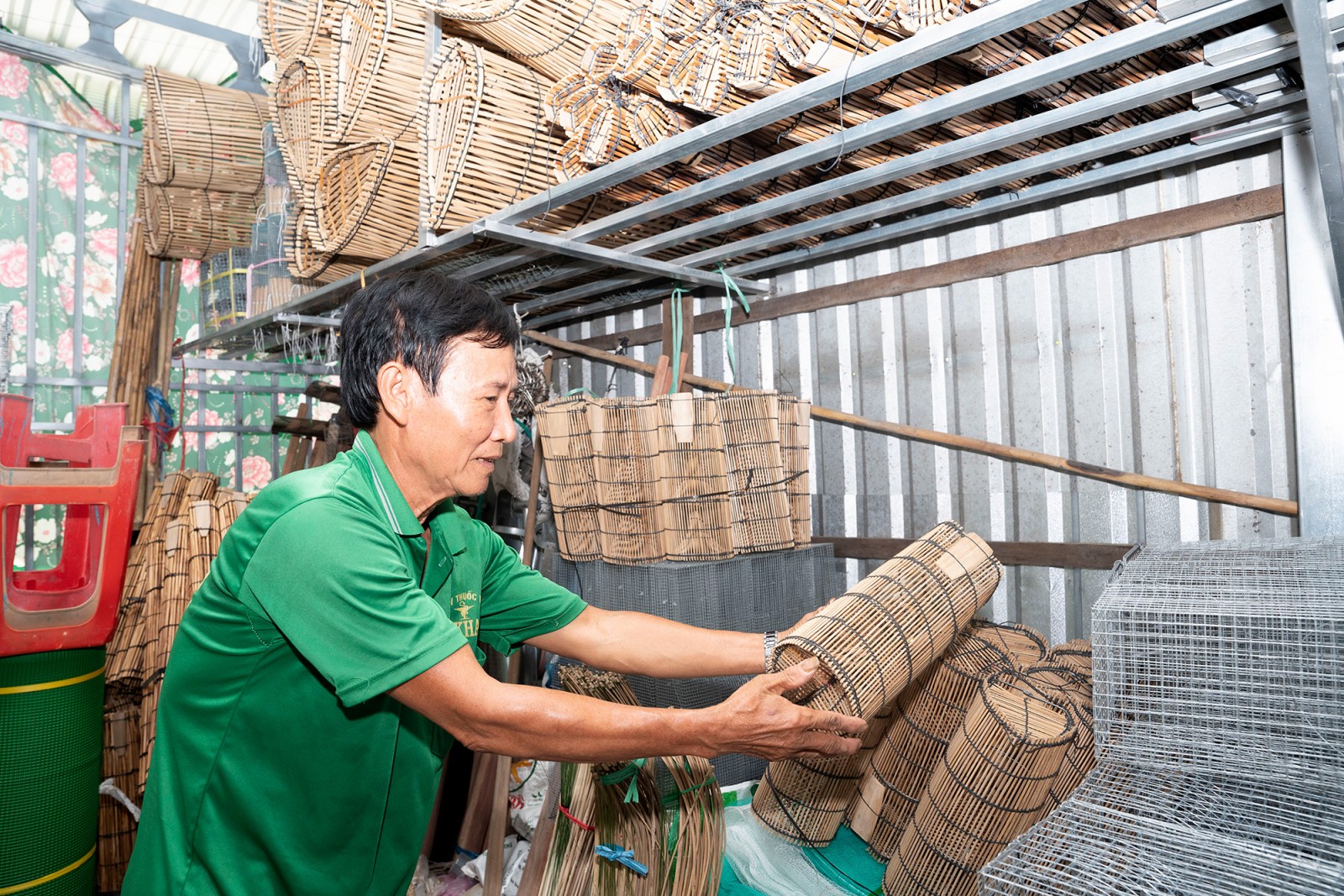 Làng nghề lọp lươn Cần Đăng