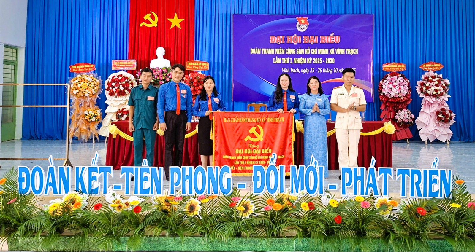 Đại hội Đoàn Thanh niên xã Vĩnh Trạch nhiệm kỳ 2025 - 2030