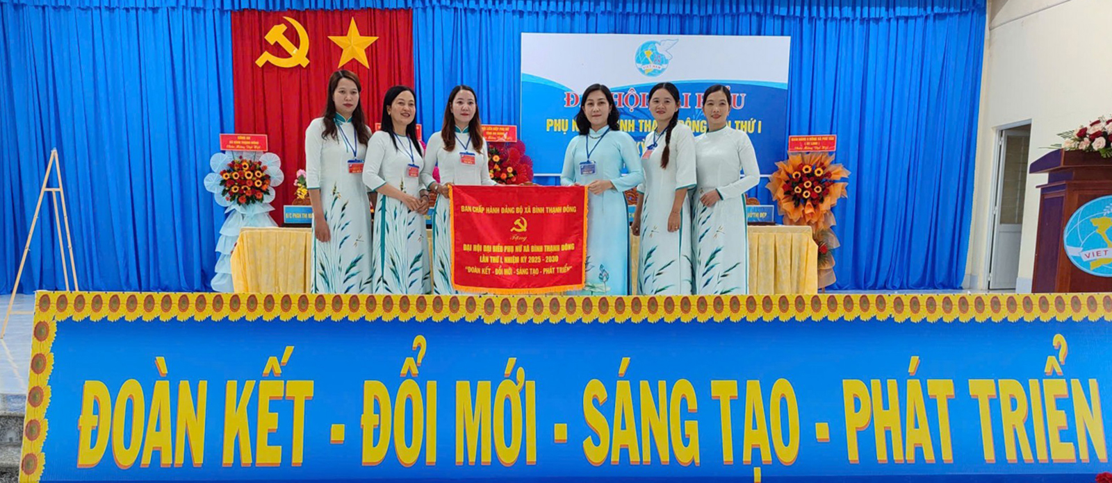 Hội Liên hiệp Phụ nữ xã Bình Thạnh Đông thực hiện đạt và vượt 8/8 chỉ tiêu nghị quyết