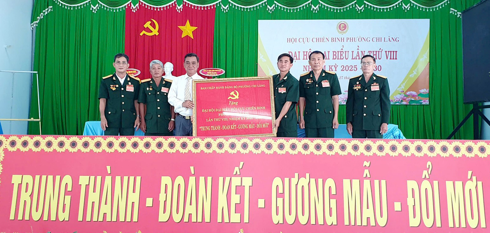 Hội Cựu chiến binh phường Chi Lăng quyết tâm thực hiện thắng lợi 10 chỉ tiêu Nghị quyết Đại hội