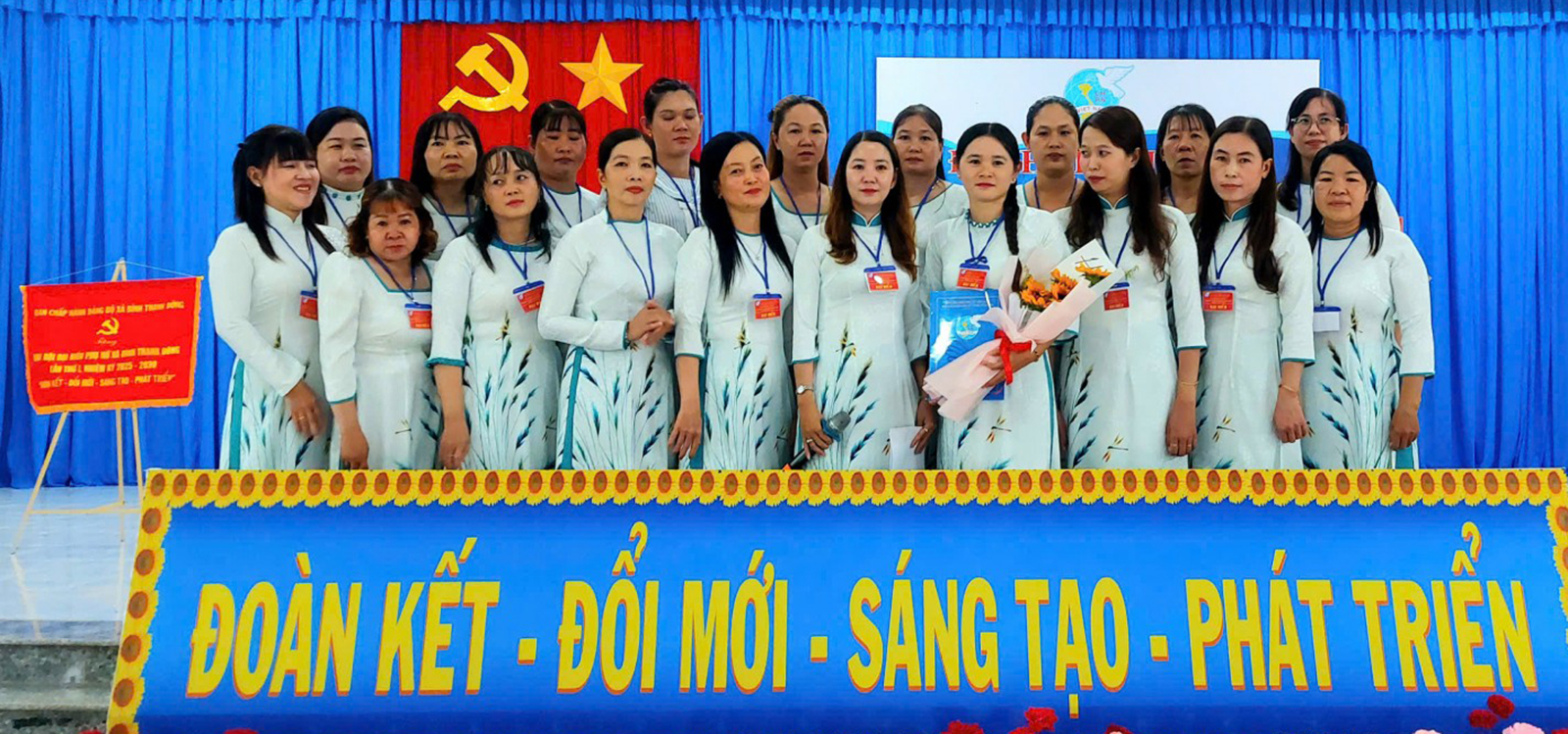 Hội Liên hiệp Phụ nữ xã Bình Thạnh Đông thực hiện đạt và vượt 8/8 chỉ tiêu nghị quyết