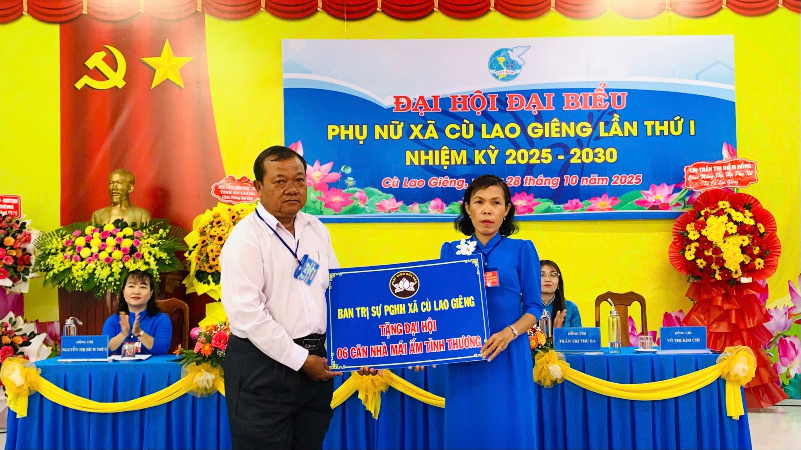 Hội Liên hiệp Phụ nữ xã Cù Lao Giêng thực hiện đạt và vượt 8 chỉ tiêu