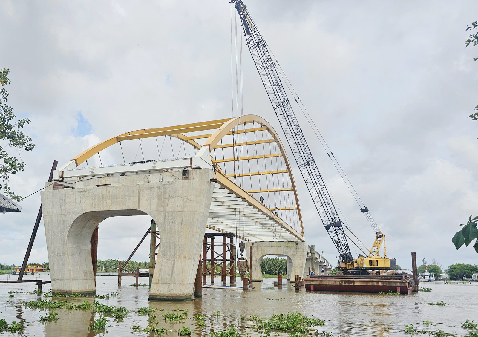 117 mũi thi công dự án đường Hồ Chí Minh đoạn Rạch Sỏi - Bến Nhứt, Gò Quao - Vĩnh Thuận