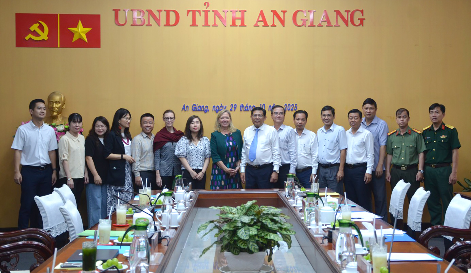 An Giang tiếp đoàn công tác của Ngân hàng Thế giới