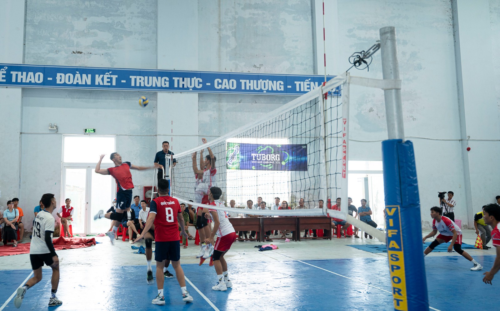 Xã Gò Quao đoạt chức vô địch giải bóng chuyền nam mở rộng