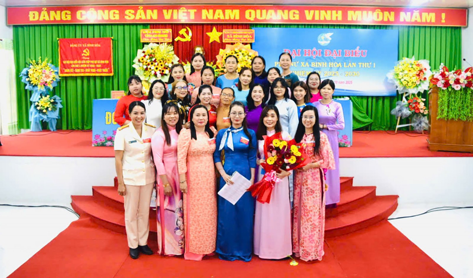 Hội Liên hiệp Phụ nữ xã Bình Hòa phấn đấu mỗi năm giúp ít nhất 10 hộ có phụ nữ thoát nghèo, cận nghèo