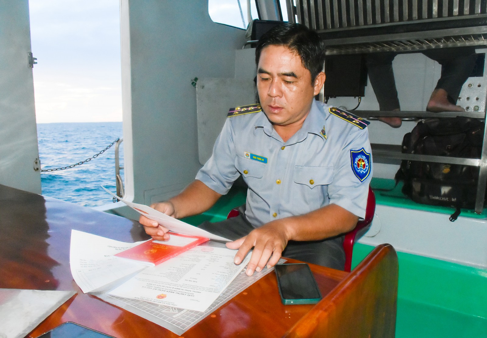 Trắng đêm trên biển cùng lực lượng kiểm ngư