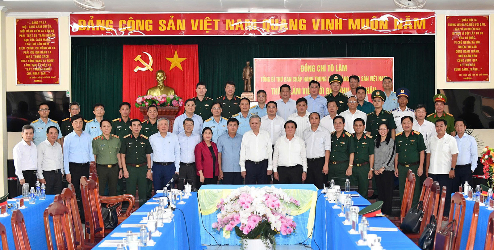 Tổng Bí thư Tô Lâm thăm và làm việc tại đặc khu Thổ Châu