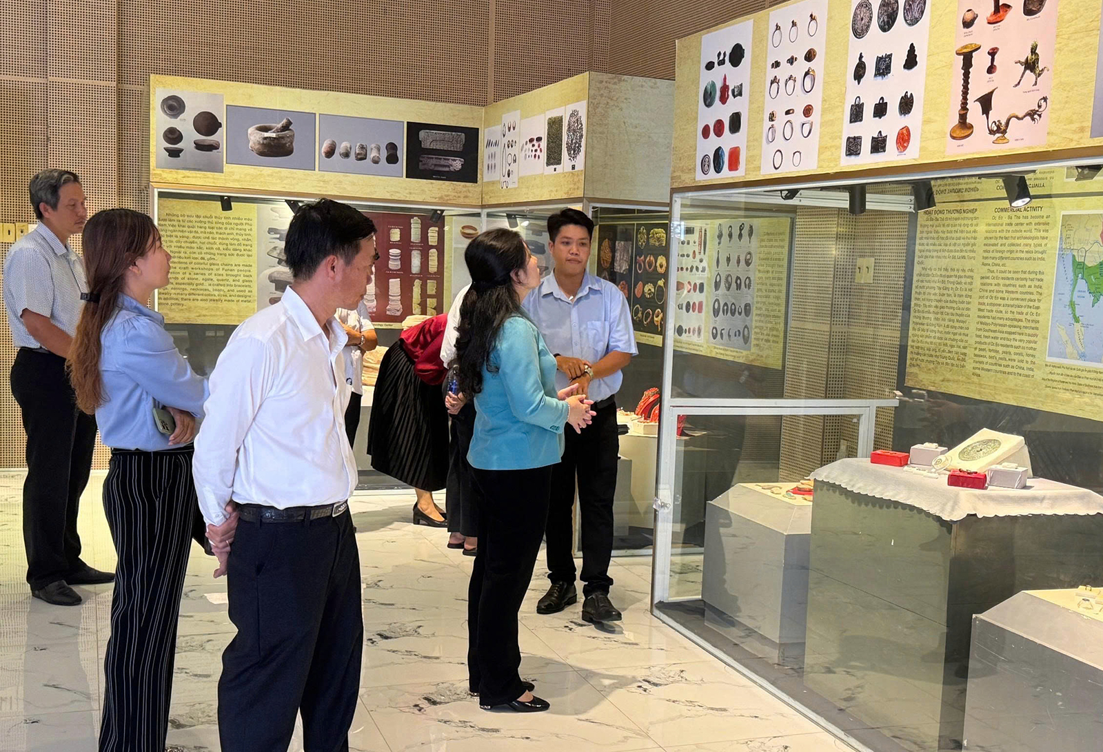 Hành trình "đánh thức" Di sản văn hóa Óc Eo - Ba Thê