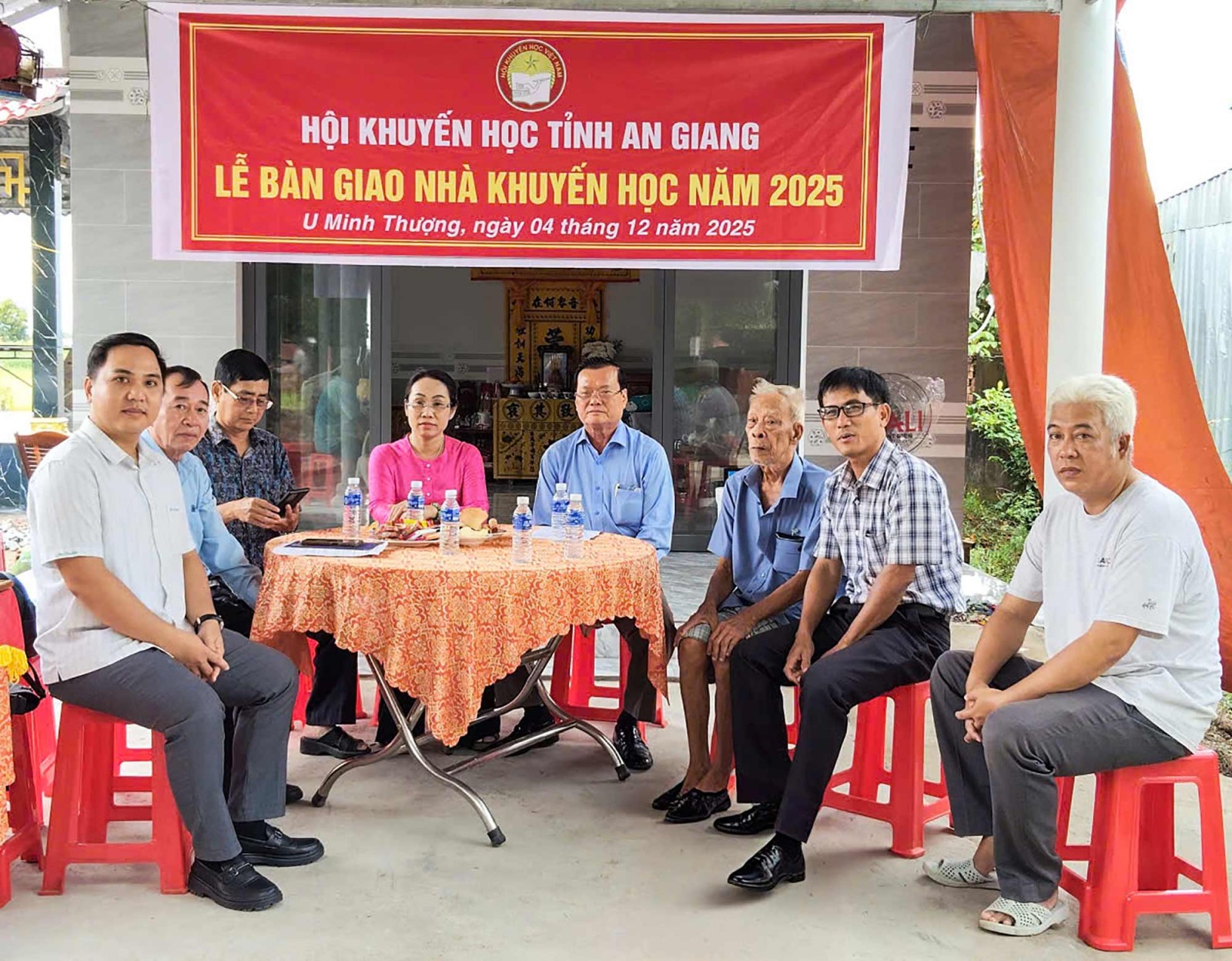 Hội Khuyến học tỉnh An Giang bàn giao nhà Khuyến học