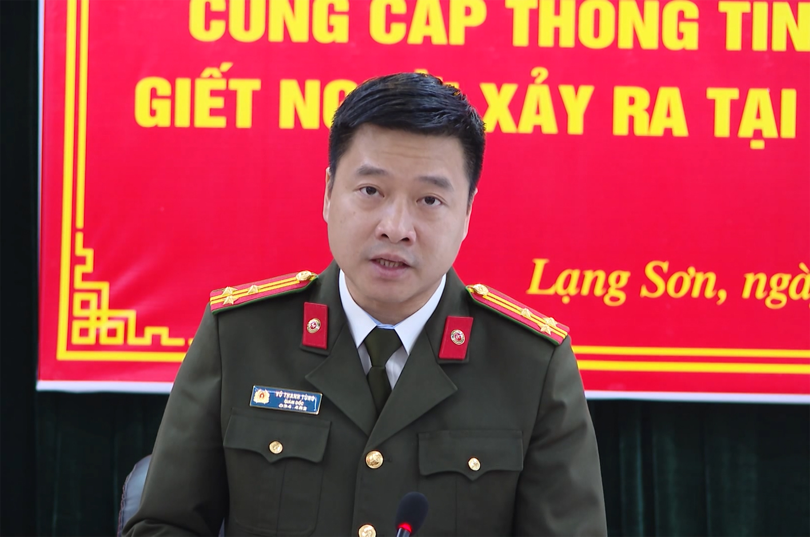 Thông tin vụ Đoàn Văn Sáng giết người ở Lạng Sơn