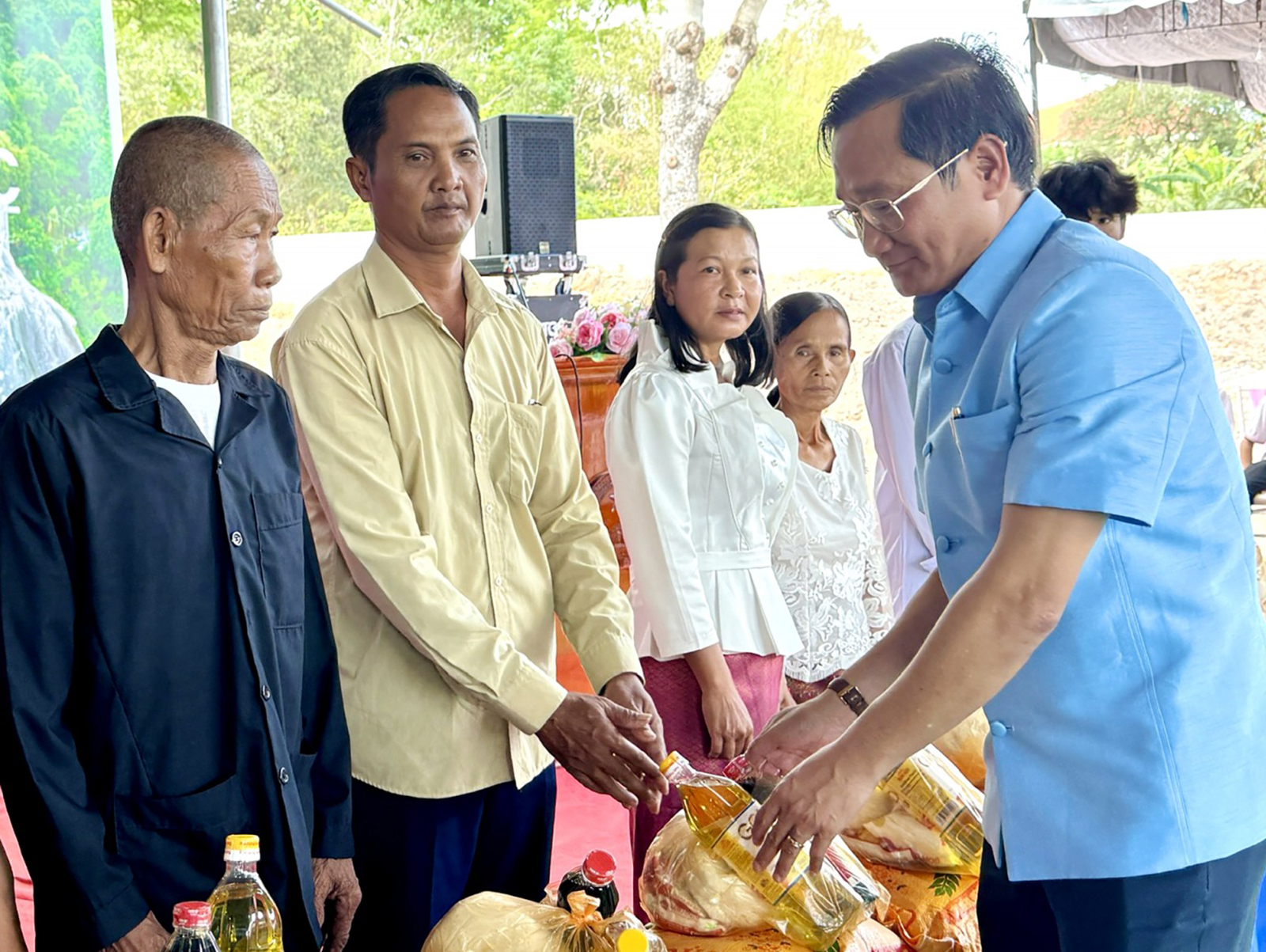 Xã Ô Lâm họp mặt mừng Tết Chôl Chnăm Thmây năm 2026