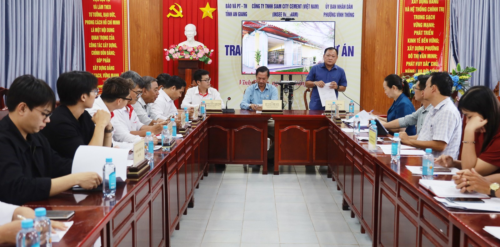 Triển khai dự án “Vườn giác quan” tại Trường Khuyết tật tình thương Mỹ Lâm