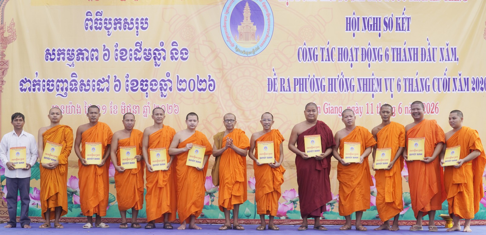 Hội Đoàn kết sư sãi yêu nước tỉnh An Giang thực hiện an sinh xã hội trên 10,4 tỷ đồng