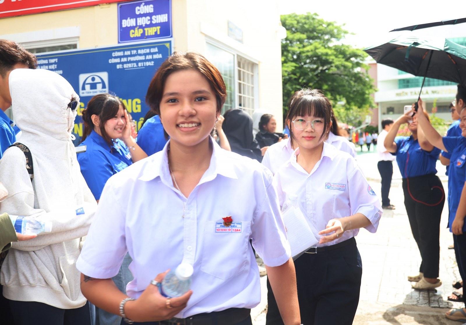 Thí sinh An Giang phấn khởi vì làm được bài thi môn Ngữ văn