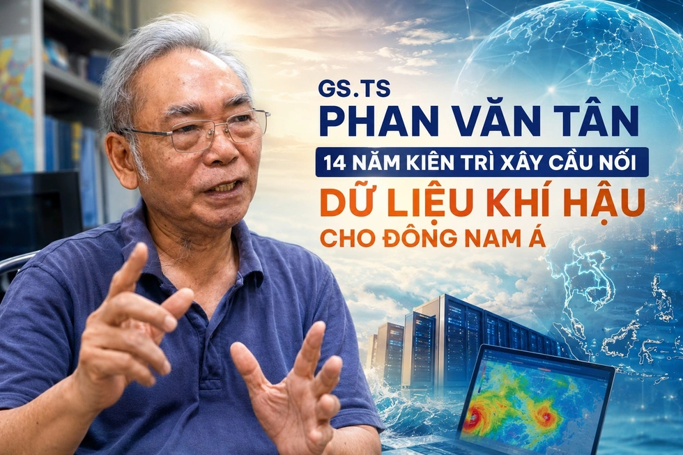 Mạng lưới dữ liệu khí hậu đặc biệt của ASEAN do giáo sư Việt đồng sáng lập
