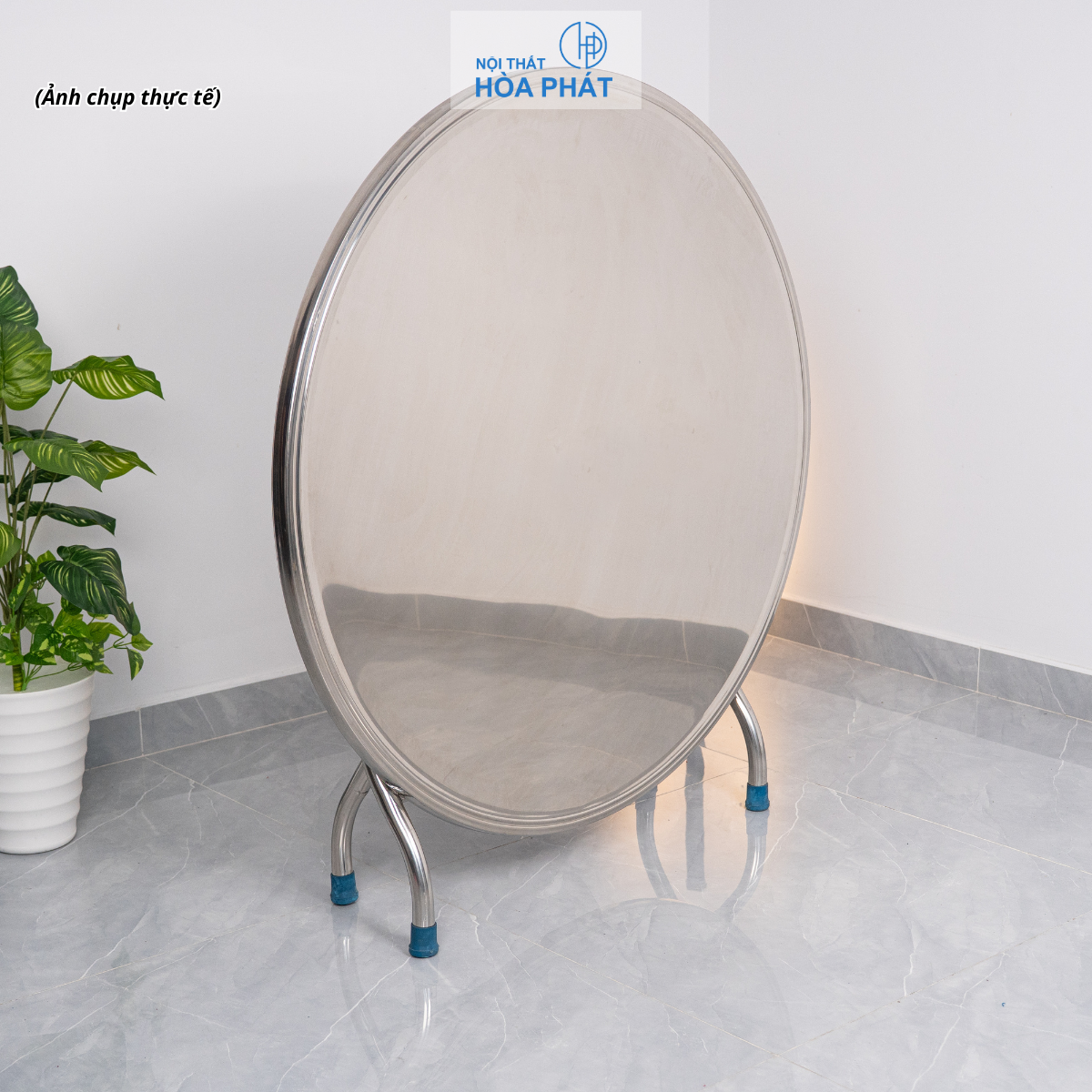 Chọn bàn tròn inox 1m² hay 1m⁴? Đâu là kích thước phù hợp cho gia đình và quán ăn?