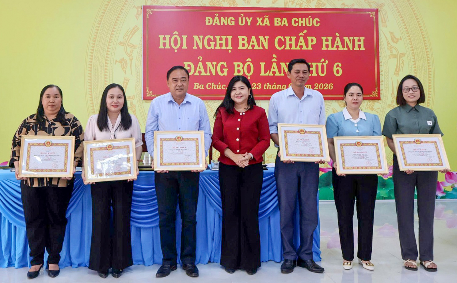 Ba Chúc phát triển kinh tế - xã hội gắn với bảo đảm quốc phòng, an ninh
