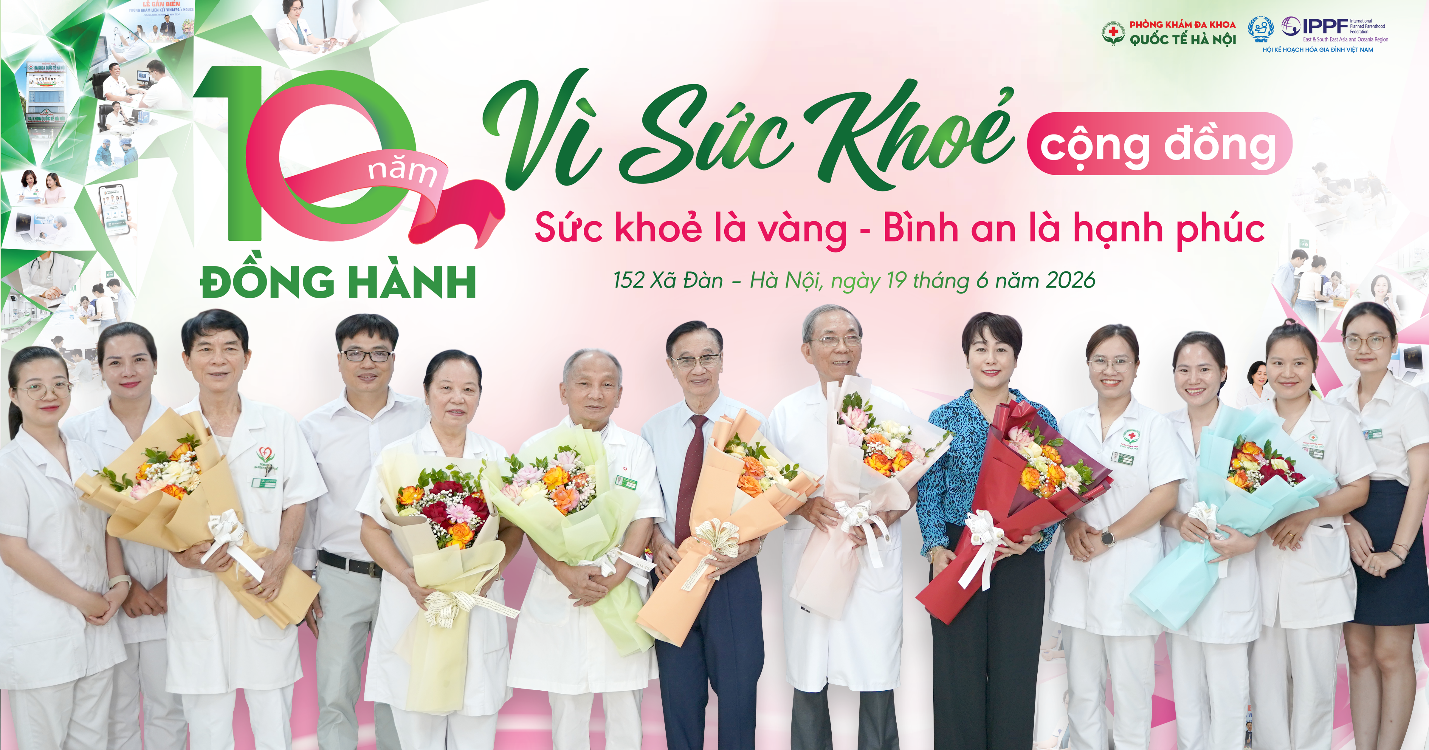 Phòng khám Đa khoa Quốc tế Hà Nội: Hành trình 10 năm xây dựng niềm tin từ chất lượng khám chữa bệnh