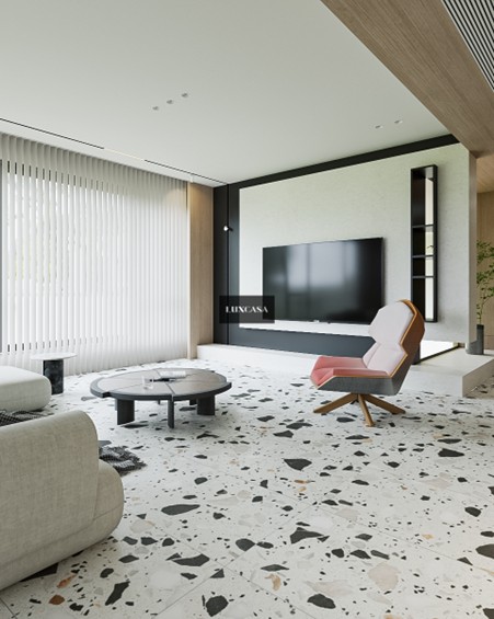 Gạch Terrazzo lên ngôi cùng xu hướng kiến trúc 2026 và bảng giá gạch lát nền mới nhất