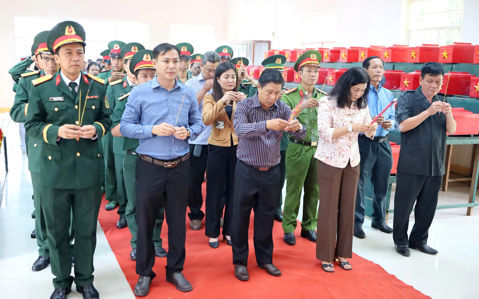 Ban Chỉ đạo 515 tỉnh An Giang đón Đội K93 hoàn thành nhiệm vụ trở về nước