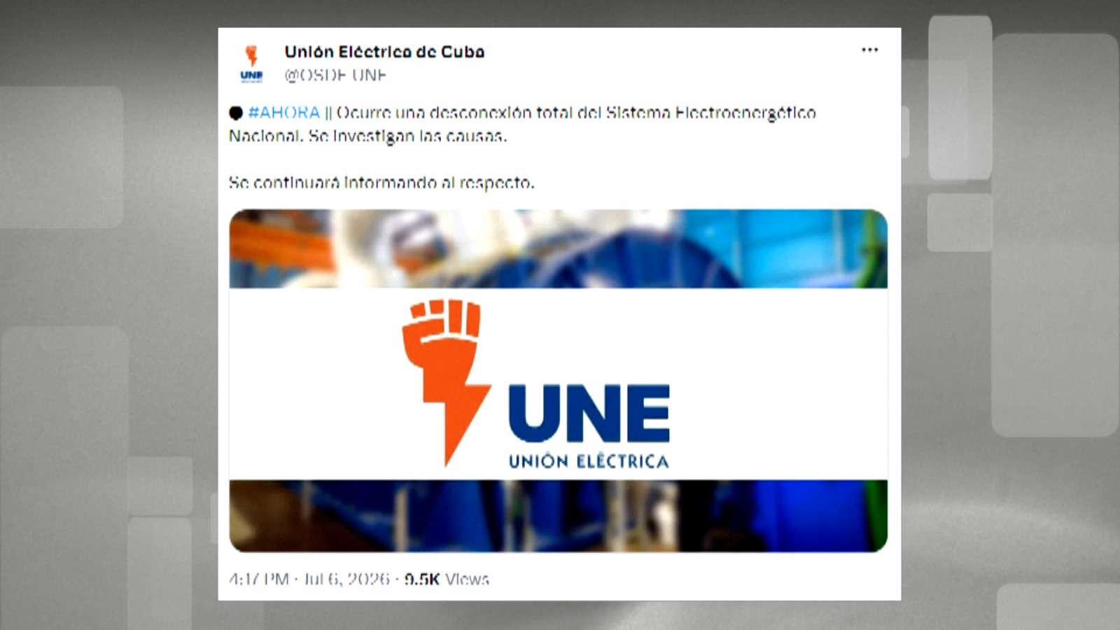 Cuba nỗ lực khôi phục hệ thống điện