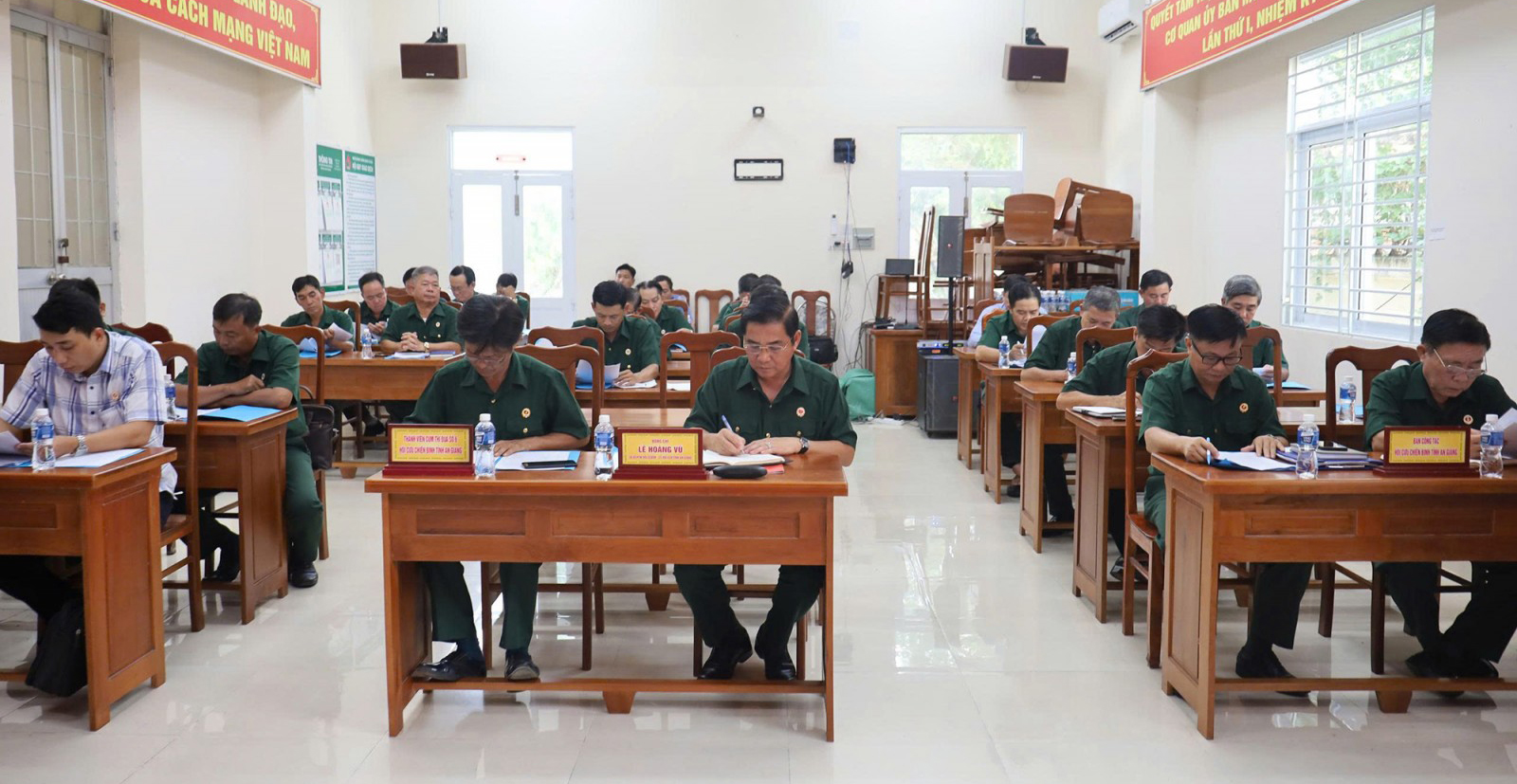 Hội Cựu chiến binh Cụm thi đua số 6 sơ kết phong trào thi đua “Cựu chiến binh gương mẫu”