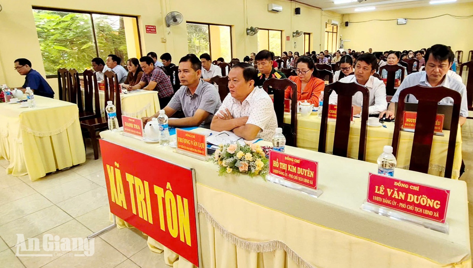 Tri Tôn tập trung 7 nhiệm vụ trọng tâm, quyết tâm giải ngân 100% vốn đầu tư công