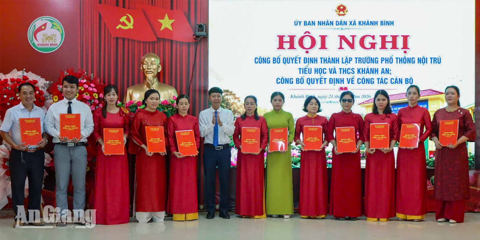 Thành lập Trường Phổ thông nội trú Tiểu học và THCS Khánh An