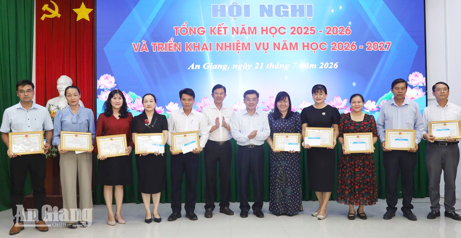 An Giang dẫn đầu khu vực đồng bằng sông Cửu Long về số lượng giải học sinh giỏi quốc gia