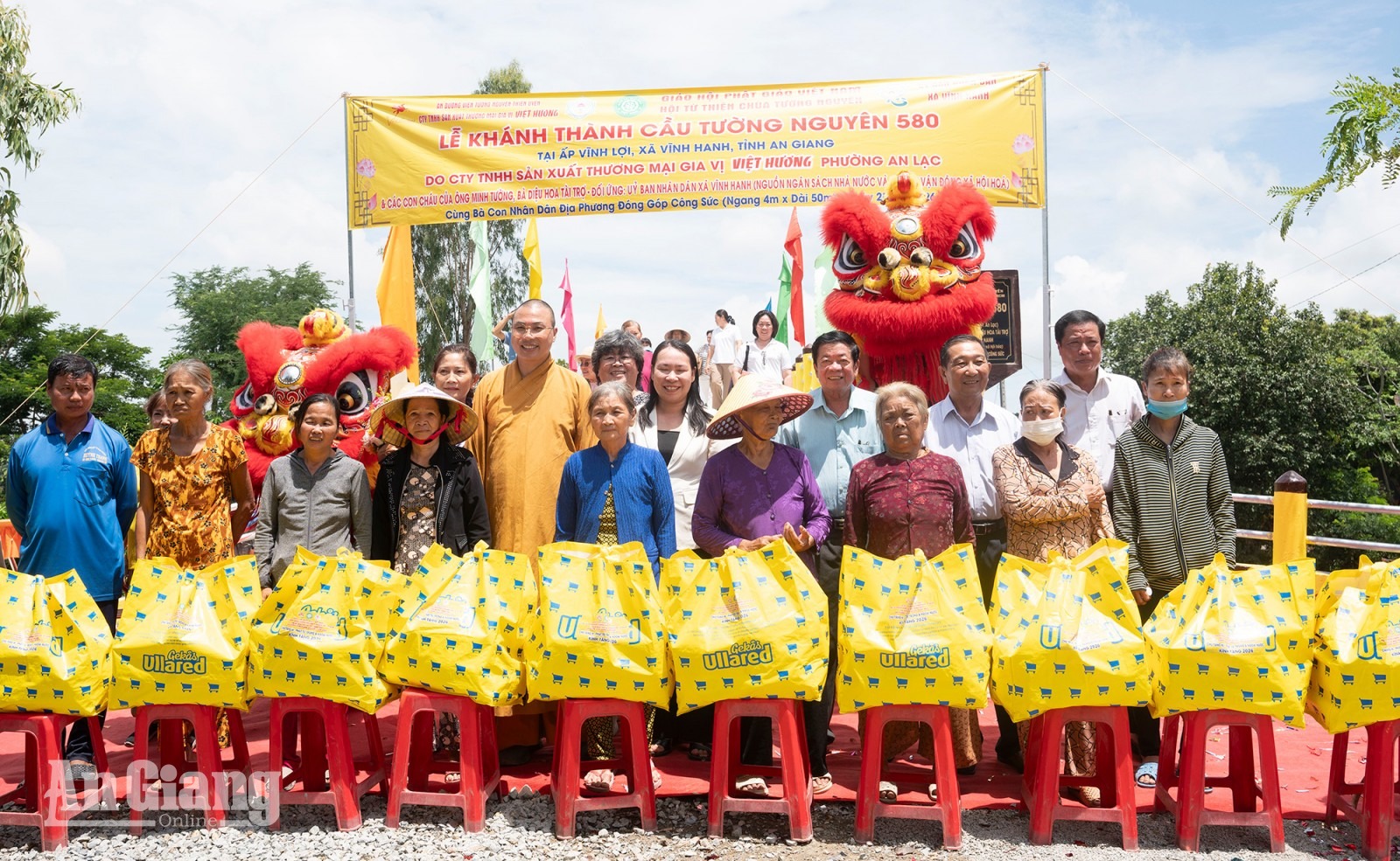 Khánh thành cầu ở Vĩnh Hanh trị giá hơn 3,4 tỷ đồng