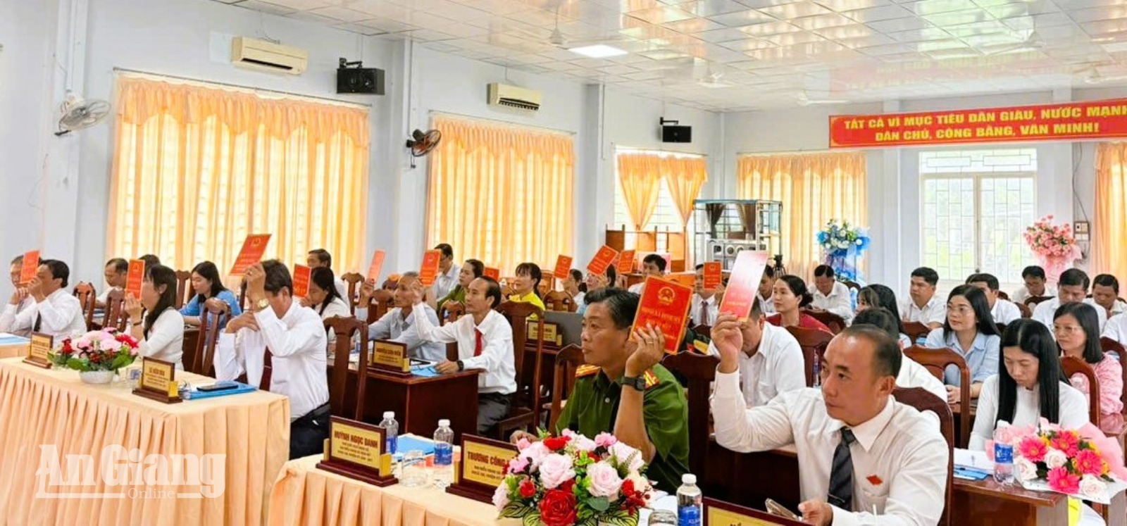 Định Mỹ quyết tâm giải ngân 100% vốn đầu tư công