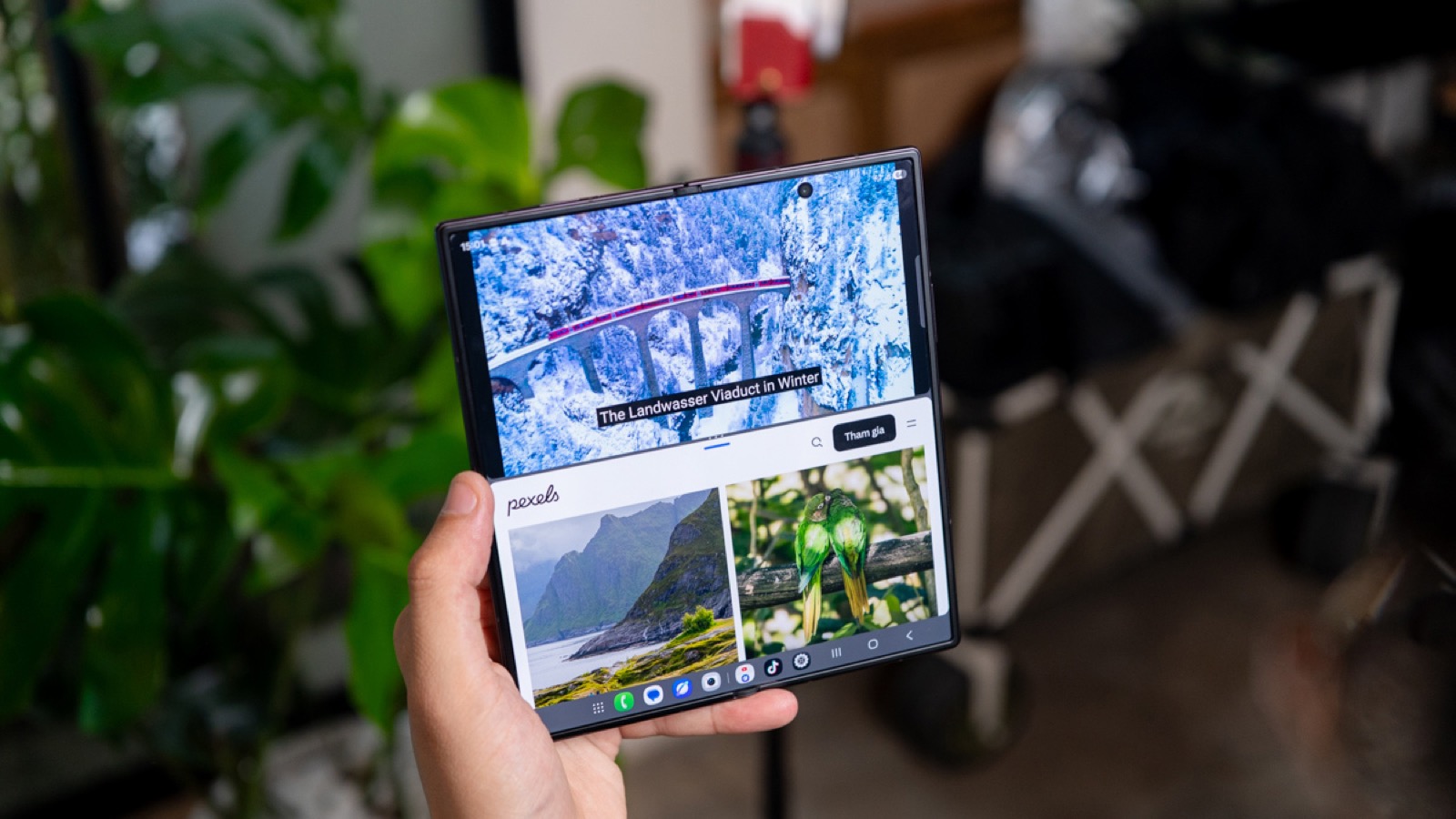 Trên tay Galaxy Z Fold 8 Ultra: Kỷ lục độ mỏng 4,1 mm trên dòng máy gập Samsung