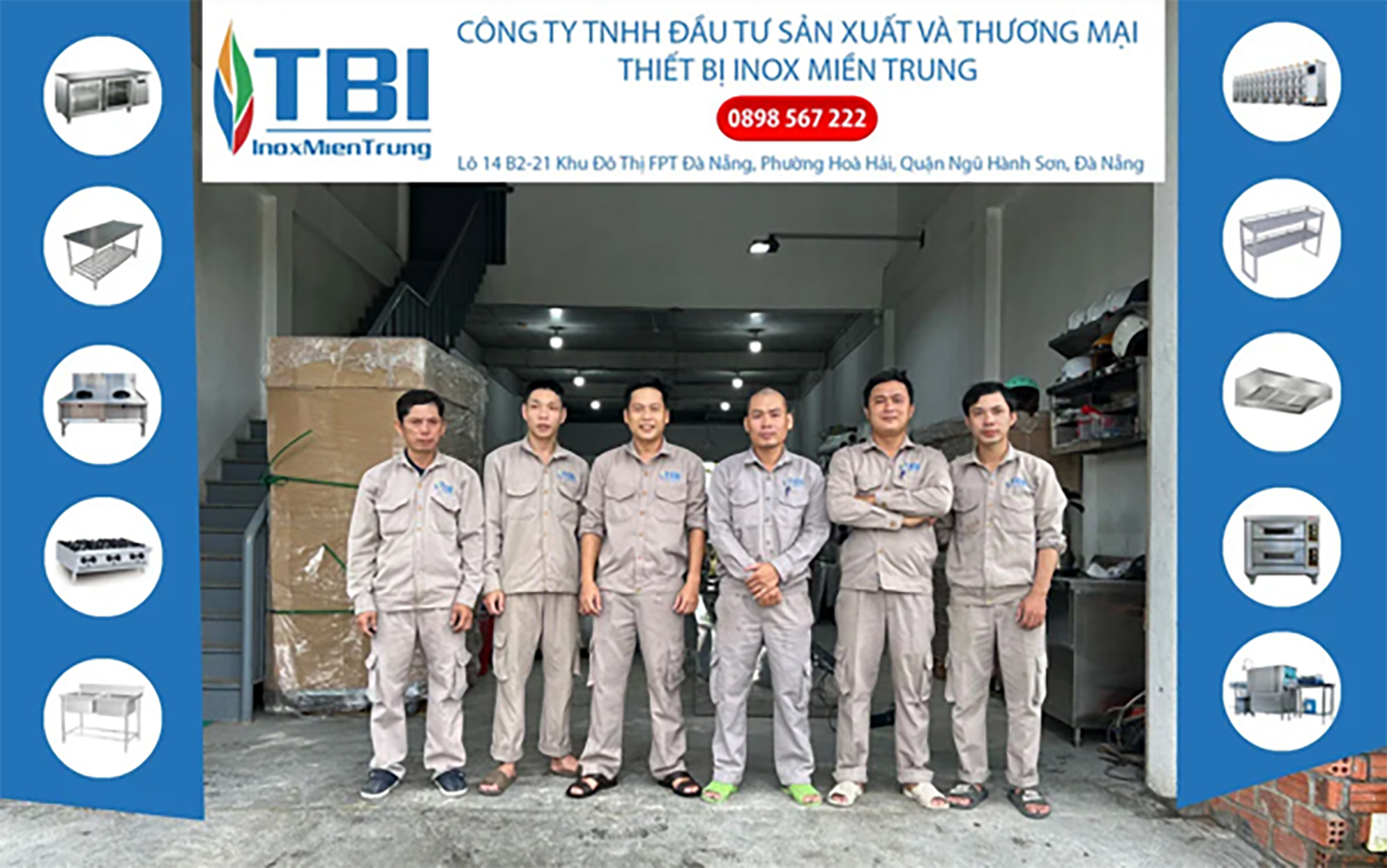 Inox miền Trung - Giải pháp thiết bị bếp công nghiệp uy tín